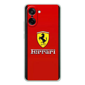 Силіконовий бампер з картинкою машини на OnePlus Nord CE 5 – Ferrari Logo