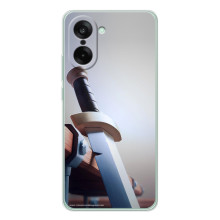Силіконовий Чохол (атрибутика Клеш Роял) для OnePlus Nord CE 5 (Меч варвара)