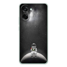 Силіконовый Чохол з принтом "Космонавти" на OnePlus Nord CE 5 – Космонавт романтик