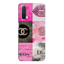 Чехол (Dior, Prada, YSL, Chanel) для OnePlus Nord CE 5G (Модница)