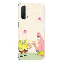 Чохол Губка Боб для OnePlus Норд CE 5G (Патрік і Боб)