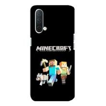 Чехол Майнкрафт на OnePlus Nord CE 5G (AlphaPrint) Minecraft