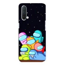 Чохли Амонг Ас для OnePlus Nord CE 5G (AlphaPrint) (Скіни в космосі)