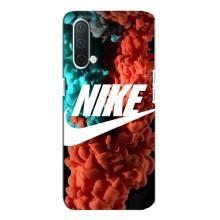 Чохол для OnePlus Nord CE 5G - з принтом Найк (AlphaPrint) (Димчастий найк)