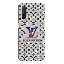 Чехол Стиль Louis Vuitton на OnePlus Nord CE 5G (Яркий LV)