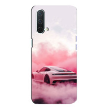 Чехол с авто Порше для OnePlus Nord CE 5G – Розовый Порше