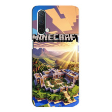 Чехол с картинками Майнкрафт для ВанПлас Норд СЕ 5G (Minecraft)