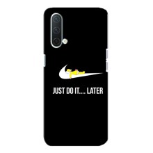 Чехол с логотипом Найк на OnePlus Nord CE 5G (Nike just do it)