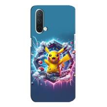 Чохол з Пікачу на OnePlus Nord CE 5G – Лого Пікачу