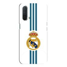 ФК Реал Мадрид чехлы для OnePlus Nord CE 5G (AlphaPrint) (Реал Мадрид на белом)