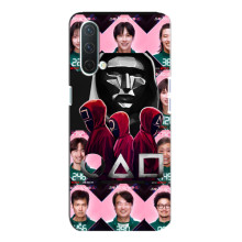 Чехол Гра в кальмара для OnePlus Nord CE 5G – Персонажи игры кальмара