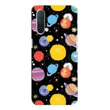 Космічні Чохли для OnePlus Норд CE 5G (VPrint) (Намальовані планети)