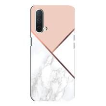 Мраморний чехол на OnePlus Nord CE 5G (VPrint) (Тройний мрамор)