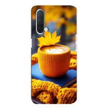 Чохол з унікальним дизайном 'Осінь з кавою' для OnePlus Nord CE 5G – Кава з жовтим