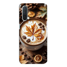Чохол з унікальним дизайном 'Осінь з кавою' для OnePlus Nord CE 5G – Пряна кава