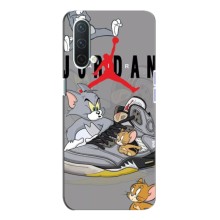 Силиконовый Чехол Nike Air Jordan на ВанПлас Норд СЕ 5G – Air Jordan