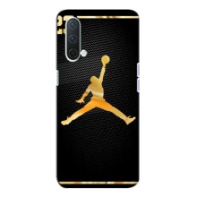 Силиконовый Чехол Nike Air Jordan на ВанПлас Норд СЕ 5G (Джордан 23)