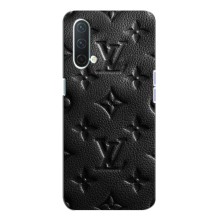 Текстурный Чехол Louis Vuitton для ВанПлас Норд СЕ 5G – Черный ЛВ