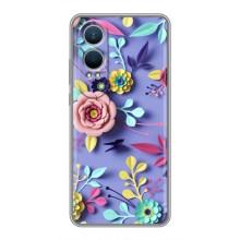 Чохли з квітами для OnePlus Nord CE4 Lite (VPrint) (Дизайн квітів)