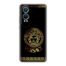 Чехлы VERSACE для ВанПлас Норд СЕ4 Лайт (PREMIUMPrint) (Logo Versace)