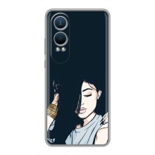 Чехол с печатью для OnePlus Nord CE4 Lite - (Мода) (AlphaPrint) – Красивая девочка