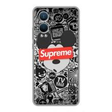Чехол с Брендами одежды на Ванплас Норд СЕ4 Лайт – Supreme Маус