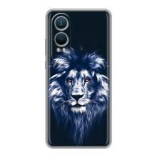 Чехол с картинкой на OnePlus Nord CE4 Lite – Лев - синий