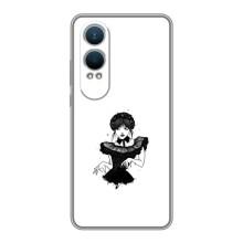 Чохли Венсдей на OnePlus Nord CE4 Lite Уенсдей (AlphaPrint) (танець Венздей)