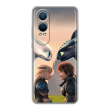 Чохол як приборкати дракона на OnePlus Nord CE4 Lite (Гикавка і Астраід)