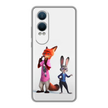 Силиконовый чехол с принтом Зоотрополіс для OnePlus Nord CE4 Lite – Джуди и Ник