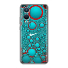 Силиконовый Чехол на OnePlus Nord CE4 Lite с картинкой Nike (Найк зеленый)