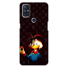 Чехлы для OnePlus Nord N10 5G - Скрудж МакДак Louis Vuitton (PREMIUMPrint) – Скрудж с бриллиантом