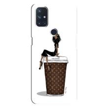 Чохли Луі Вітон для OnePlus Nord N10 5G (AlphaPrint - LOUIS VUITTON) (кава LOUIS VUITTON)
