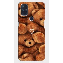 Чехлы Мишка Тедди для ВанПлас Норд Н10 (5G) – Плюшевый медвеженок
