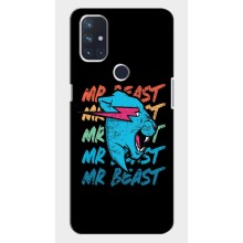 Чехлы Мистер Бист для ВанПлас Норд Н10 (5G) – logo Mr beast