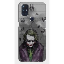 Чехлы с картинкой Джокера на OnePlus Nord N10 5G – Joker клоун