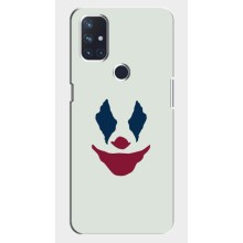 Чехлы с картинкой Джокера на OnePlus Nord N10 5G (Лицо Джокера)