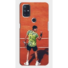 Чехлы с принтом Спортивная тематика для OnePlus Nord N10 5G – Алькарас Теннисист