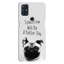 Чохли з собаками для OnePlus Nord N10 5G (VPrint) (Смішний Мопс)