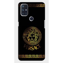 Чехлы VERSACE для ВанПлас Норд Н10 (5G) (PREMIUMPrint) – Logo Versace