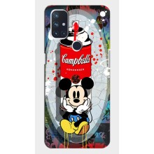 Чехол Disney Mouse OnePlus Nord N10 5G (PREMIUMPrint) – Американский Маус