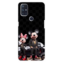 Чехол Disney Mouse OnePlus Nord N10 5G (PREMIUMPrint) – Семья Маусов