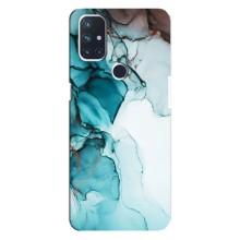 Чохол для Норд Н10 5G - з принтом (Дизайнерські) (AlphaPrint) (Бірюзовий мрамор)