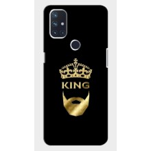 Чохол (Корона на чорному фоні) для ВанПлас Норд Н10 (5G) – KING