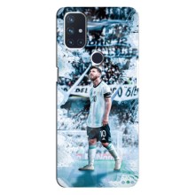Чехол Месси футболист для OnePlus Nord N10 5G – Месси в Аргентине