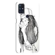 Чохол з друком для OnePlus Nord N10 5G - (Мода) (AlphaPrint) (Фото дівчини)