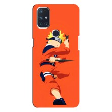 Чохли з принтом НАРУТО на OnePlus Nord N10 5G (Силует Наруто)