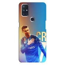 Чехол Криштиану Роналду для OnePlus Nord N10 5G (AlphaPrint) (CR7 Real)