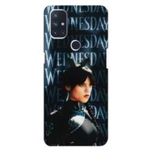 Чохли Венсдей на OnePlus Nord N10 5G Уенсдей (AlphaPrint) (Венздей кішка)
