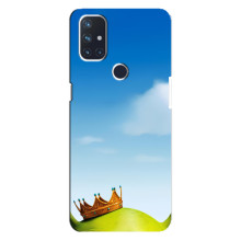 Чехол с мультфильмом Шрек на OnePlus Nord N10 5G – Голова Шрека